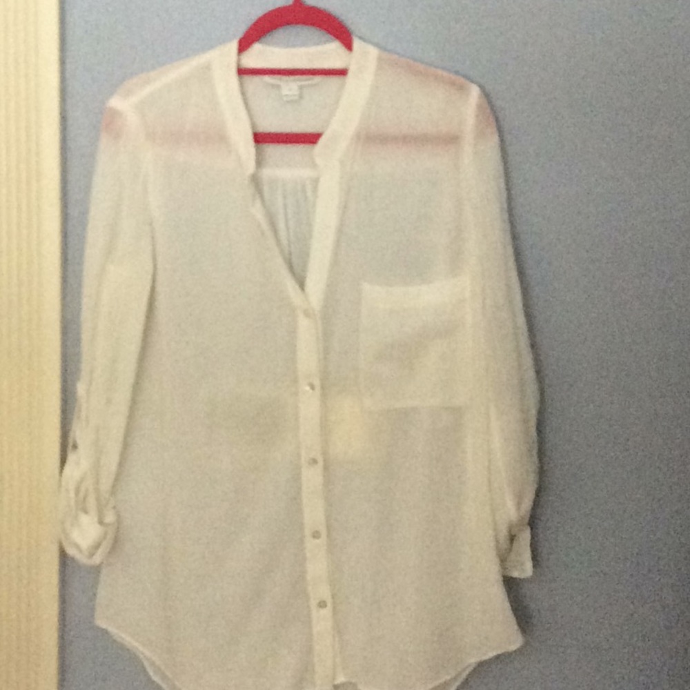 DVF cotton tunic shirt